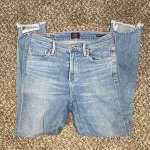 Citizens of Humanity rocket crop high waist jeans